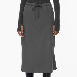 Wilfred grey cargo skirt midi NWT M